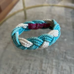Lilly Pulitzer Blue and White Rope Bracelet